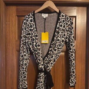 DVF for Target wrap sweater